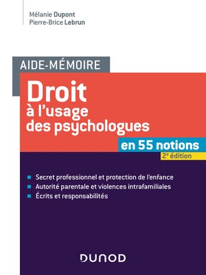 cover image of Aide-mémoire